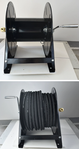 Reel Oil - Handkurbel-Hochdruckschlauchaufroller 40-75m mit großem Durchmesser für