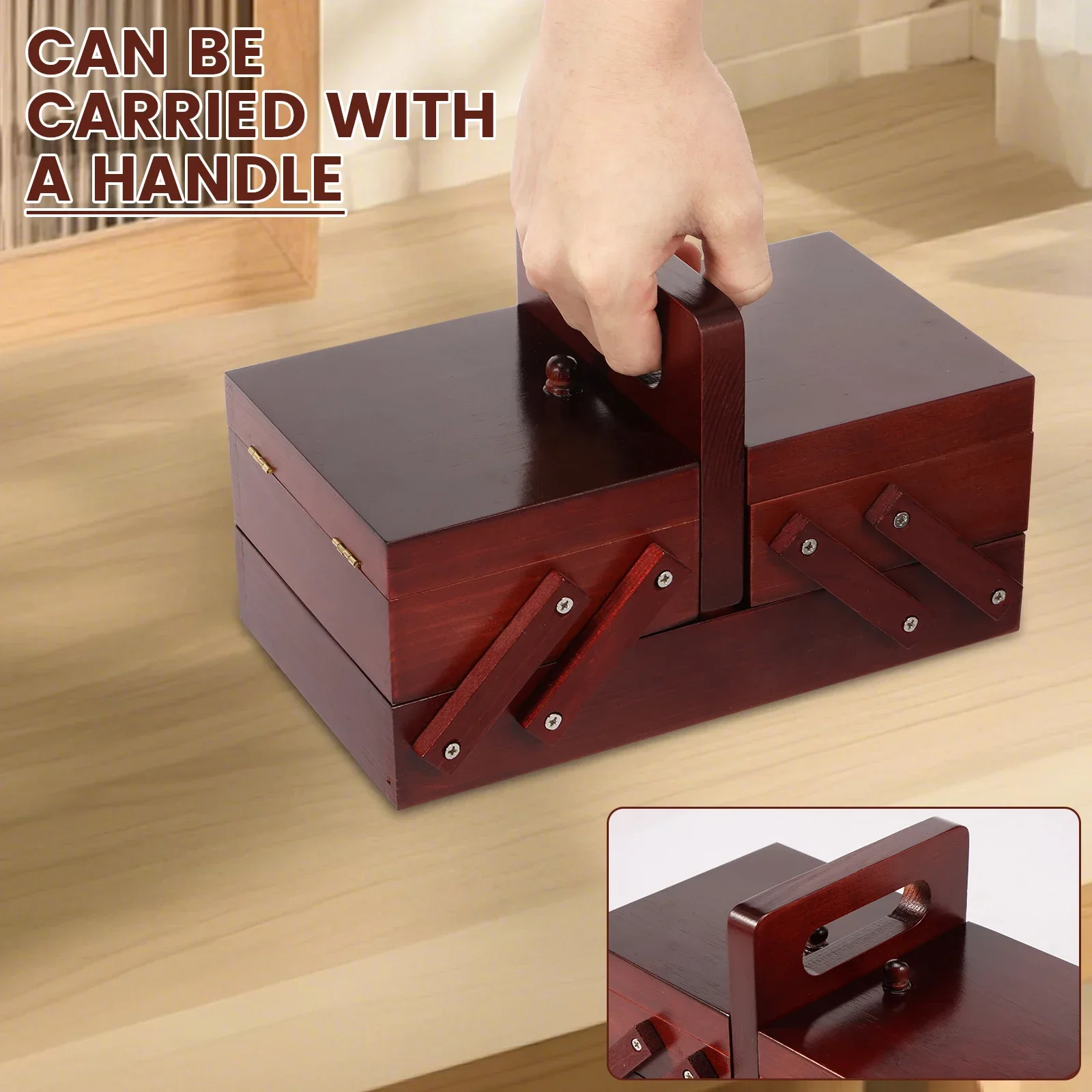 Erweiterbare Nähgarnbox aus Ho – Reel Case Bewertung und Preis