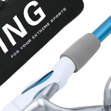 Blau-weiße 1,8 m lange Angelru – Reel Bag Bewertung und Preis